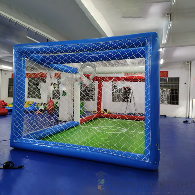 Надувное поле, арена для футбола на дронах Drone Soccer (Беспилотный футбол)