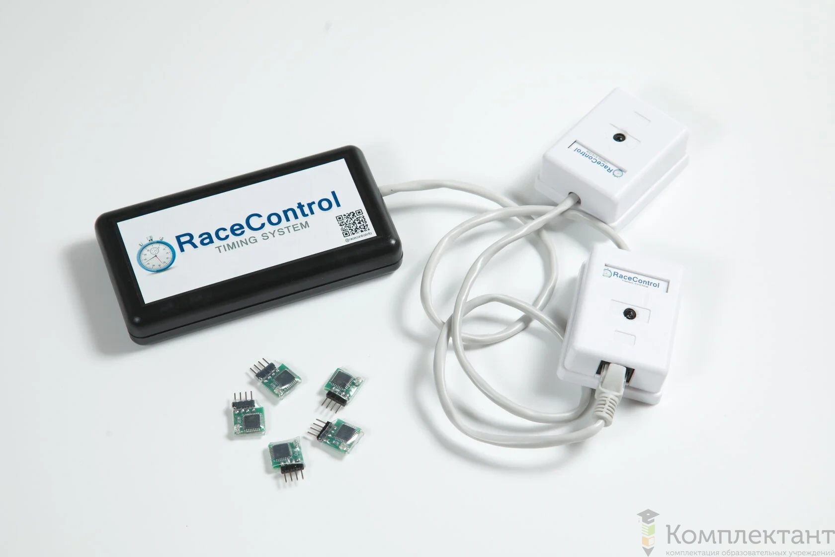 Комплект системы автоматической фиксации пролетов (засечка) дронов RaceControl (Управление гонкой) Lite (Лайт)  (с 6 транспондерами)