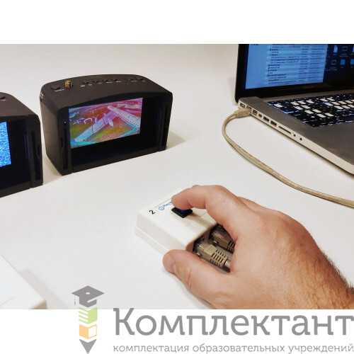 Комплект для соревнований (полуавтомат) RaceControl (Управление гонкой). Количество судейских кнопок 6