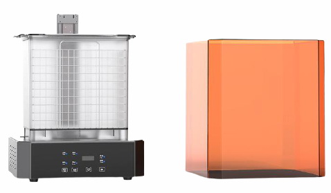 Полимеризационная камера (УФ-камера) и Мойка Creality UW-02